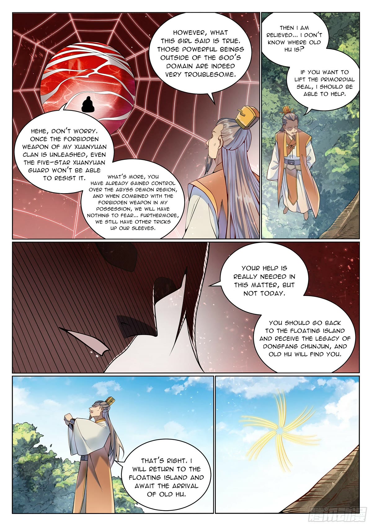 Apotheosis Chapter 1074 page 4 - Chapter 1074