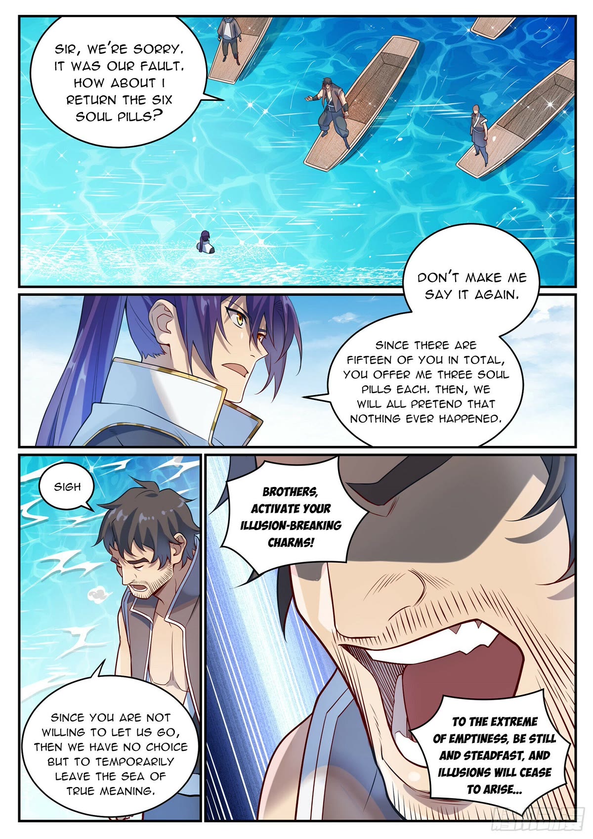 Apotheosis Chapter 1081 page 8 - Chapter 1081