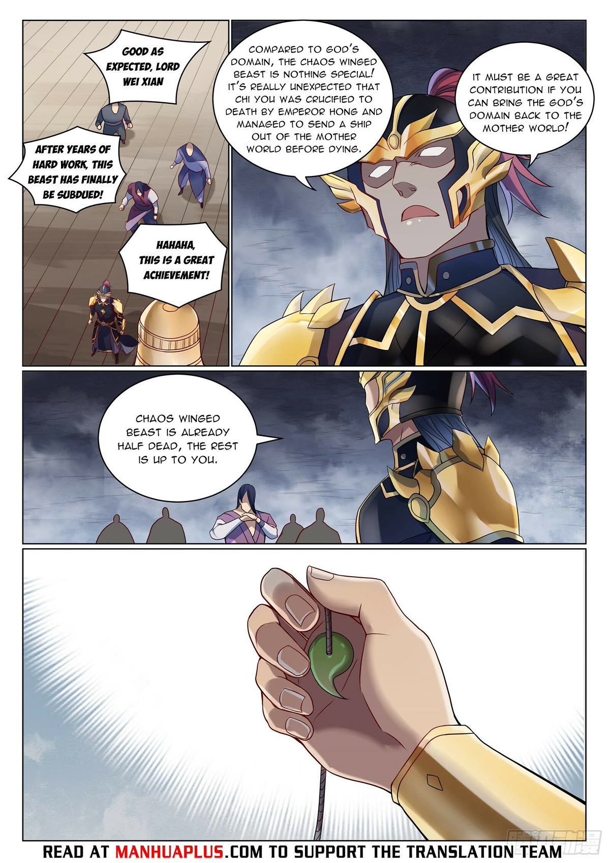 Apotheosis Chapter 1087 page 10 - Chapter 1087