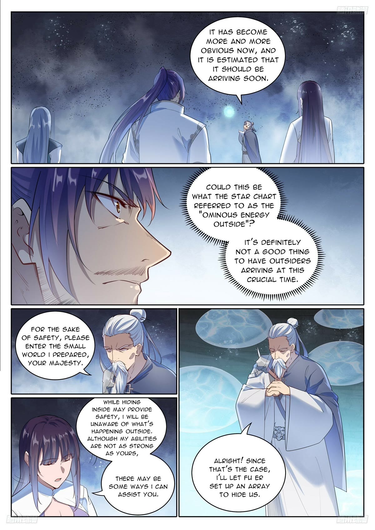 Apotheosis Chapter 1098 page 8 - Chapter 1098