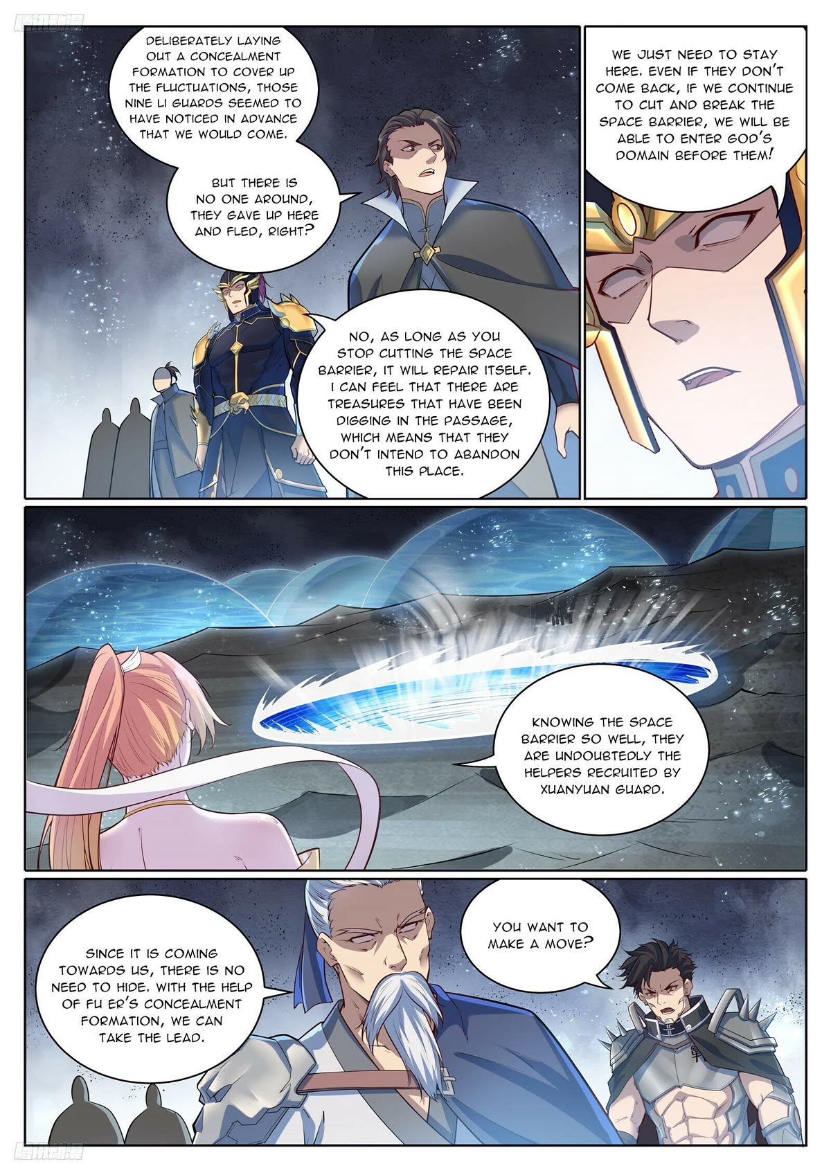 Apotheosis Chapter 1099 page 4 - Chapter 1099
