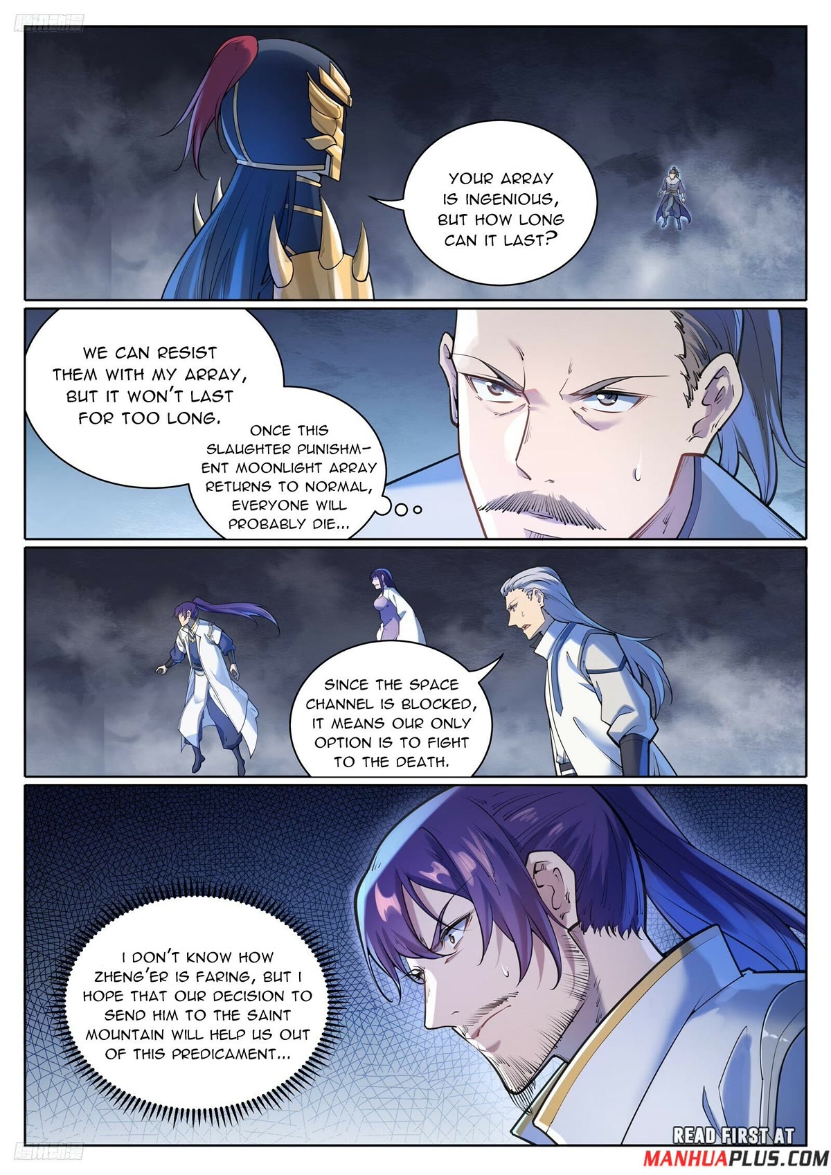 Apotheosis Chapter 1101 page 3 - Chapter 1101
