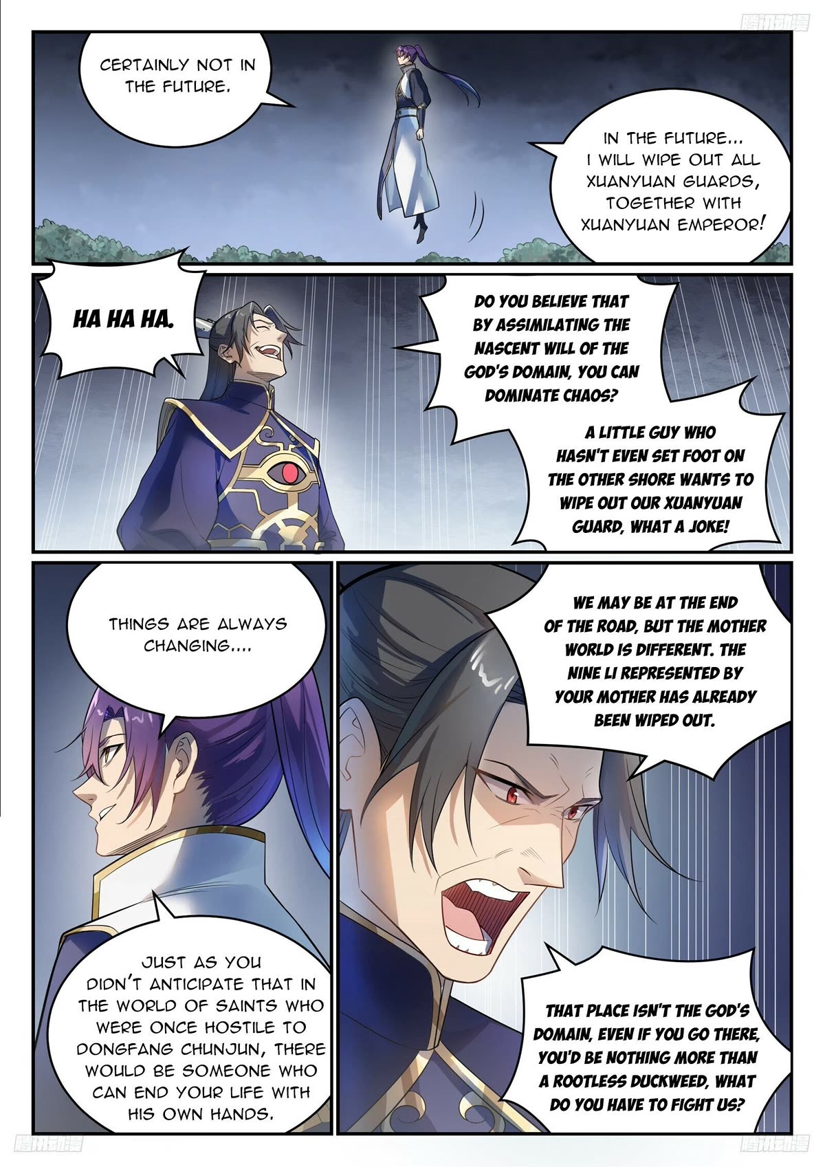Apotheosis Chapter 1105 page 8 - Chapter 1105
