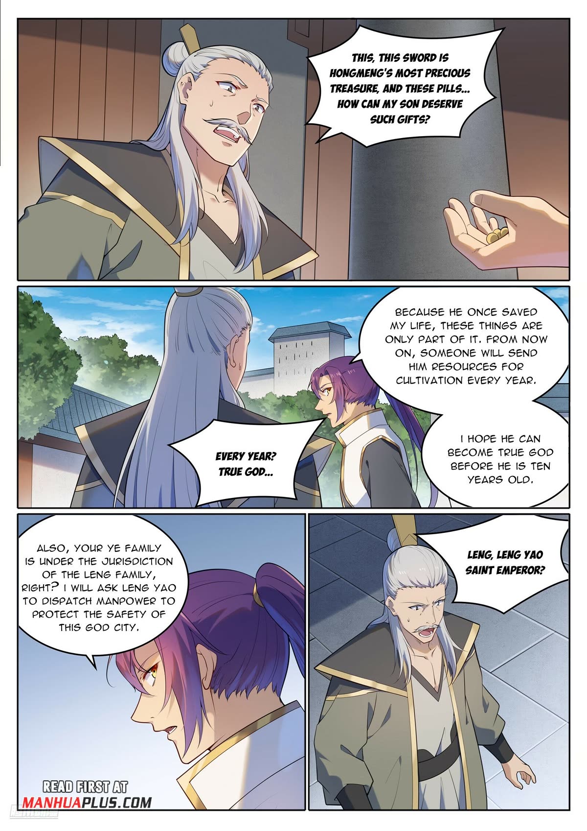Apotheosis Chapter 1111 page 11 - Chapter 1111