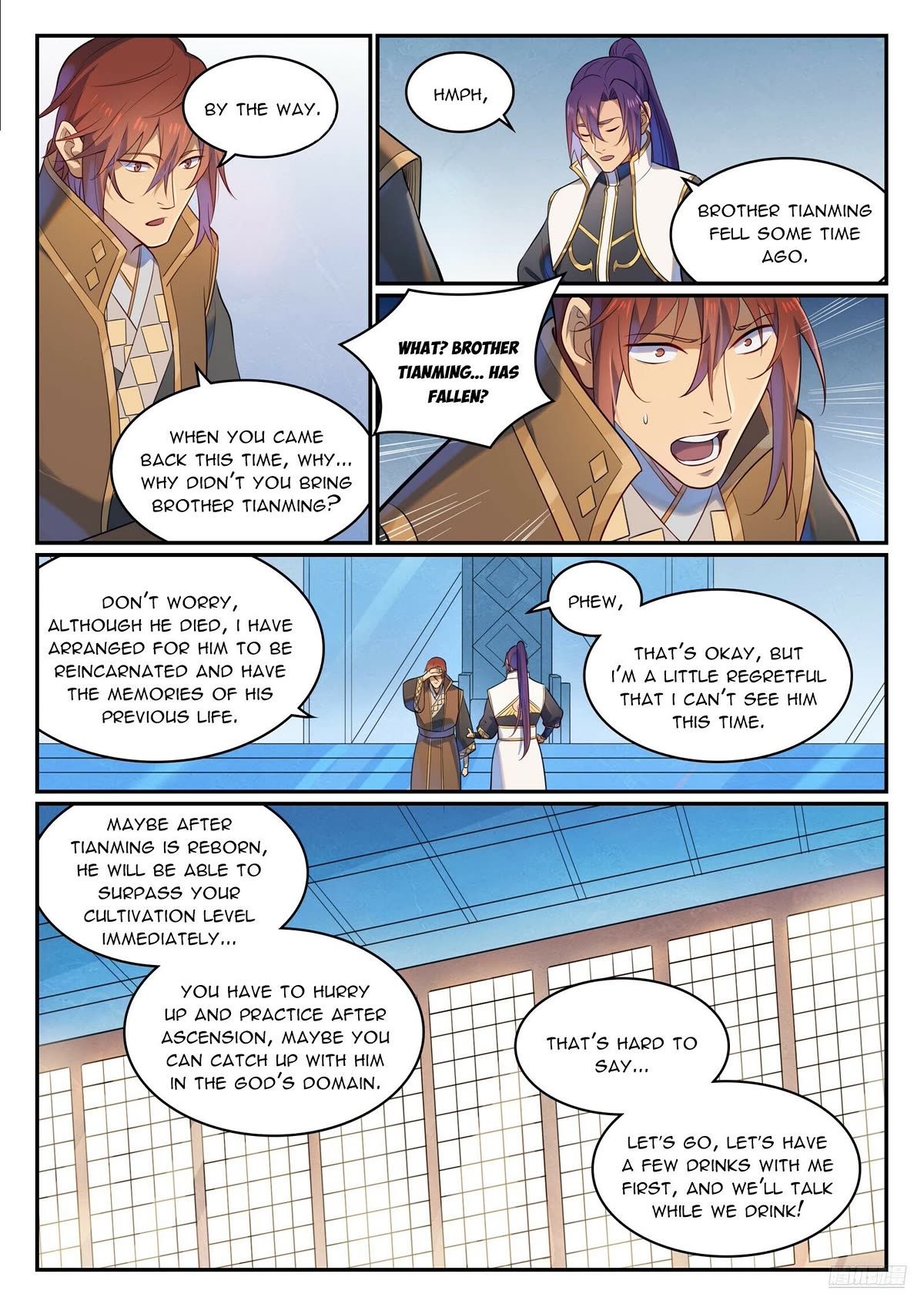 Apotheosis Chapter 1113 page 12 - Chapter 1113