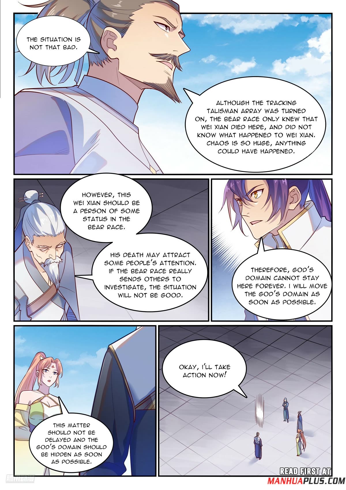 Apotheosis Chapter 1114 page 11 - Chapter 1114