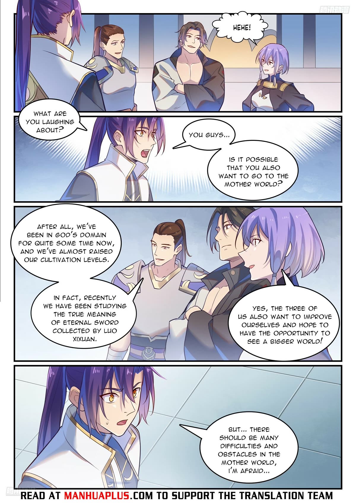 Apotheosis Chapter 1114 page 6 - Chapter 1114