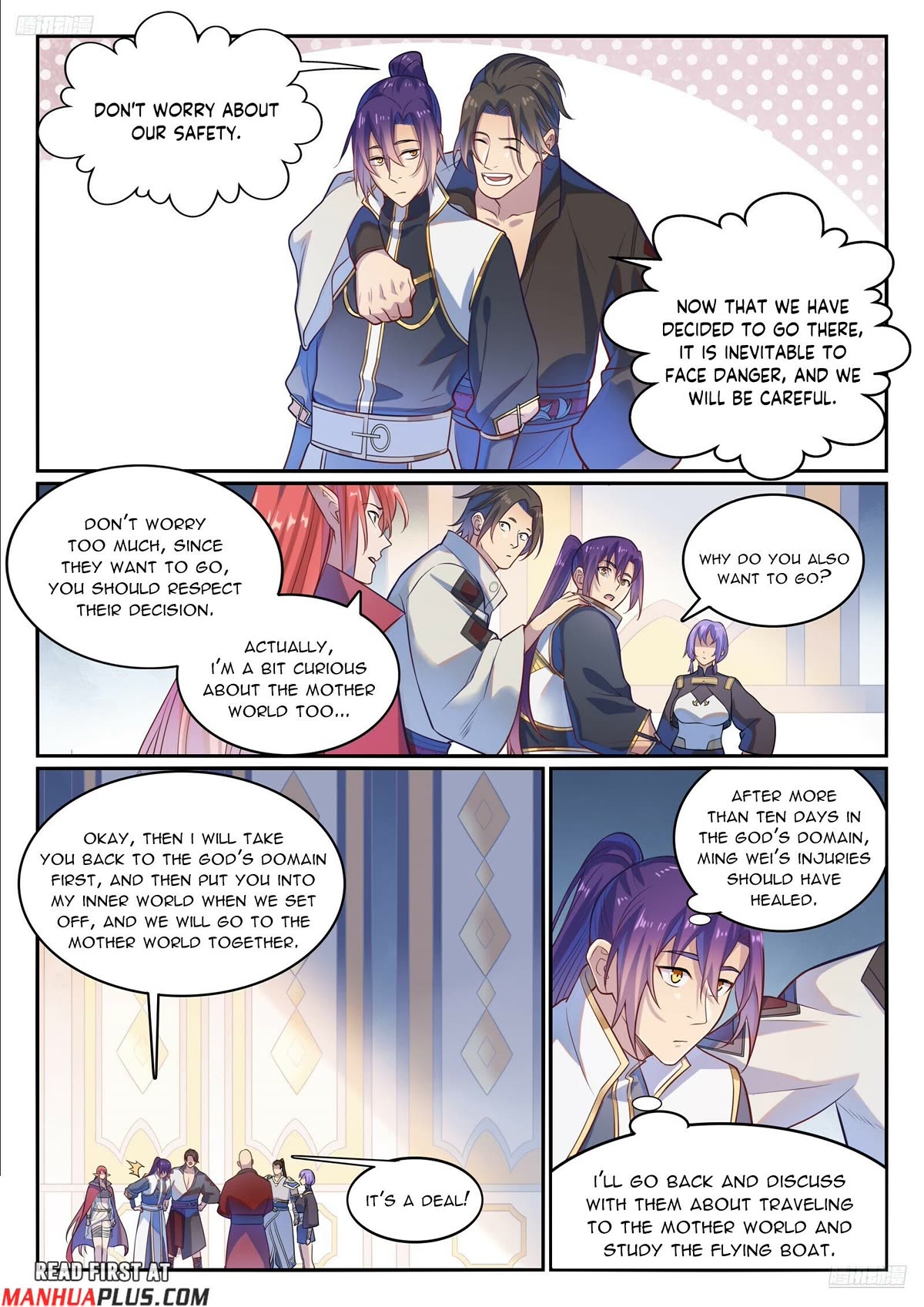 Apotheosis Chapter 1114 page 7 - Chapter 1114