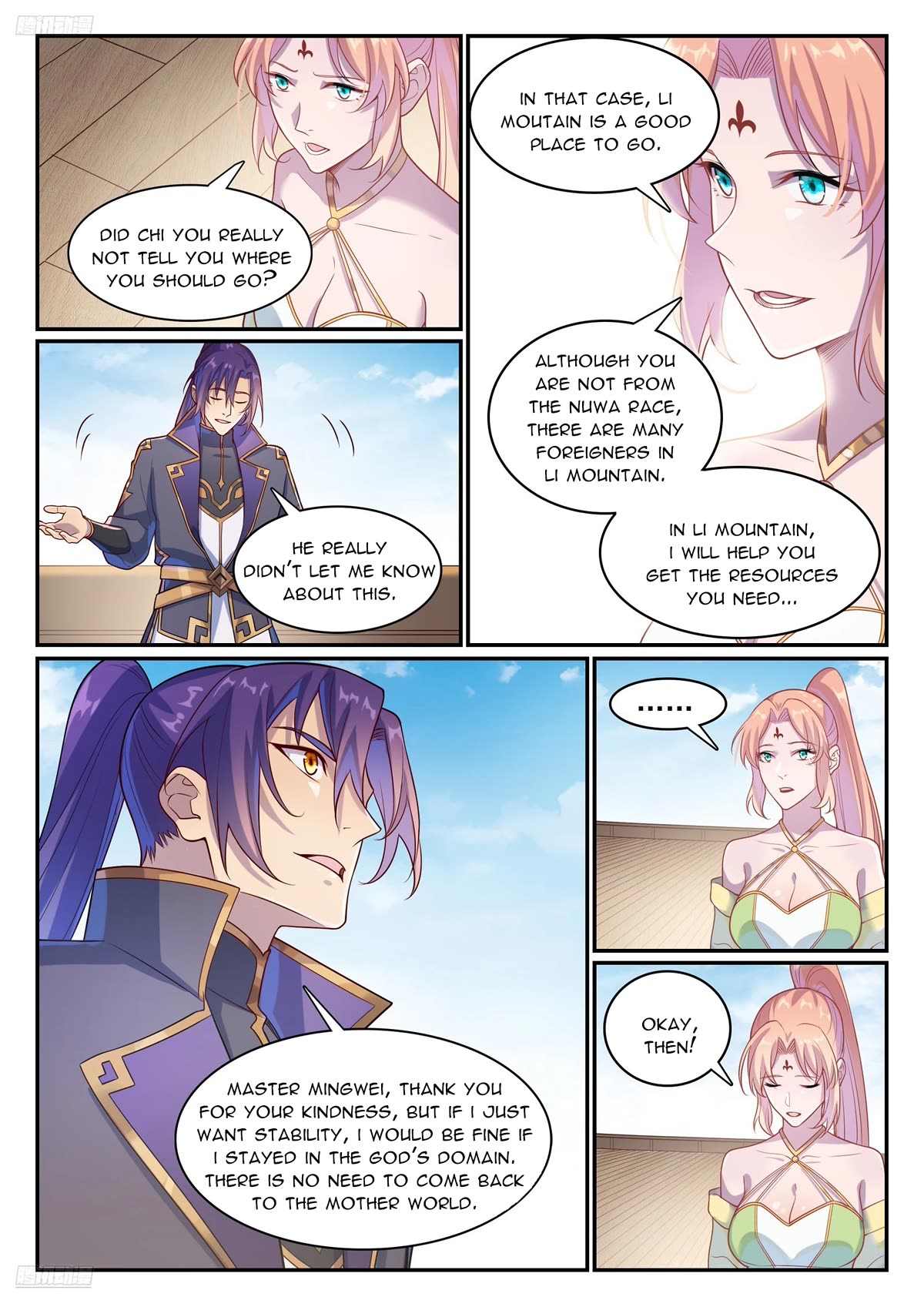 Apotheosis Chapter 1120 page 4 - Chapter 1120