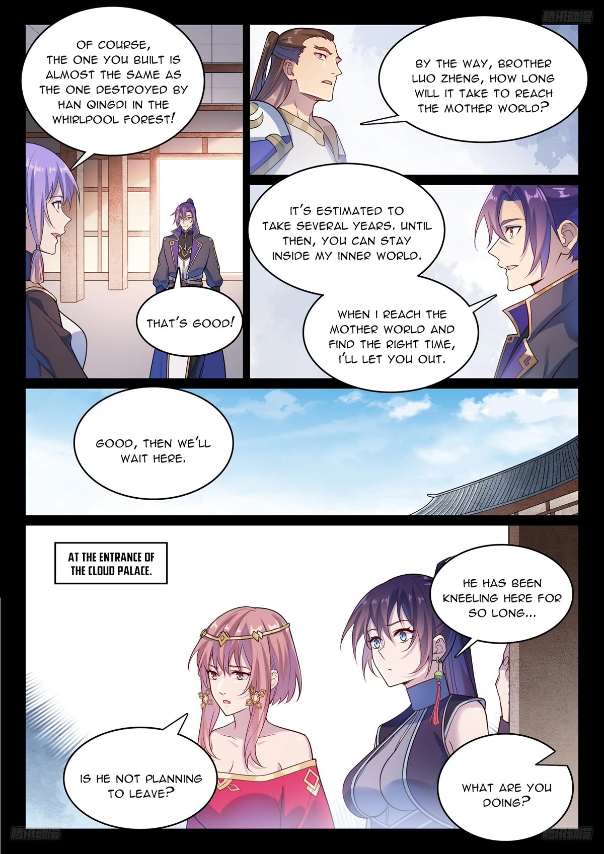 Apotheosis Chapter 1120 page 8 - Chapter 1120