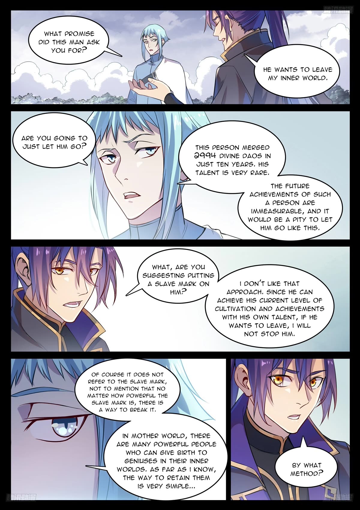 Apotheosis Chapter 1121 page 8 - Chapter 1121