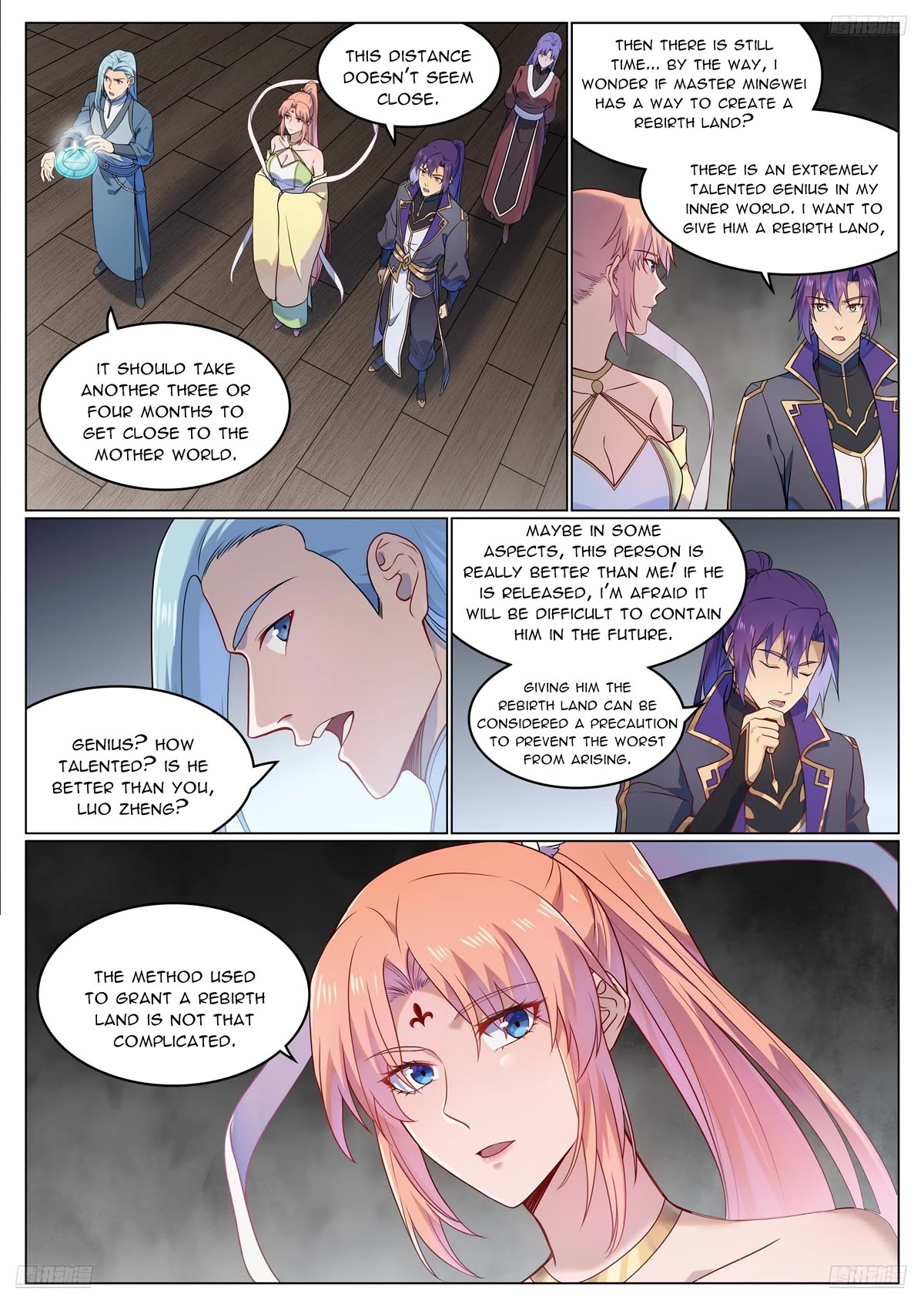 Apotheosis Chapter 1123 page 8 - Chapter 1123