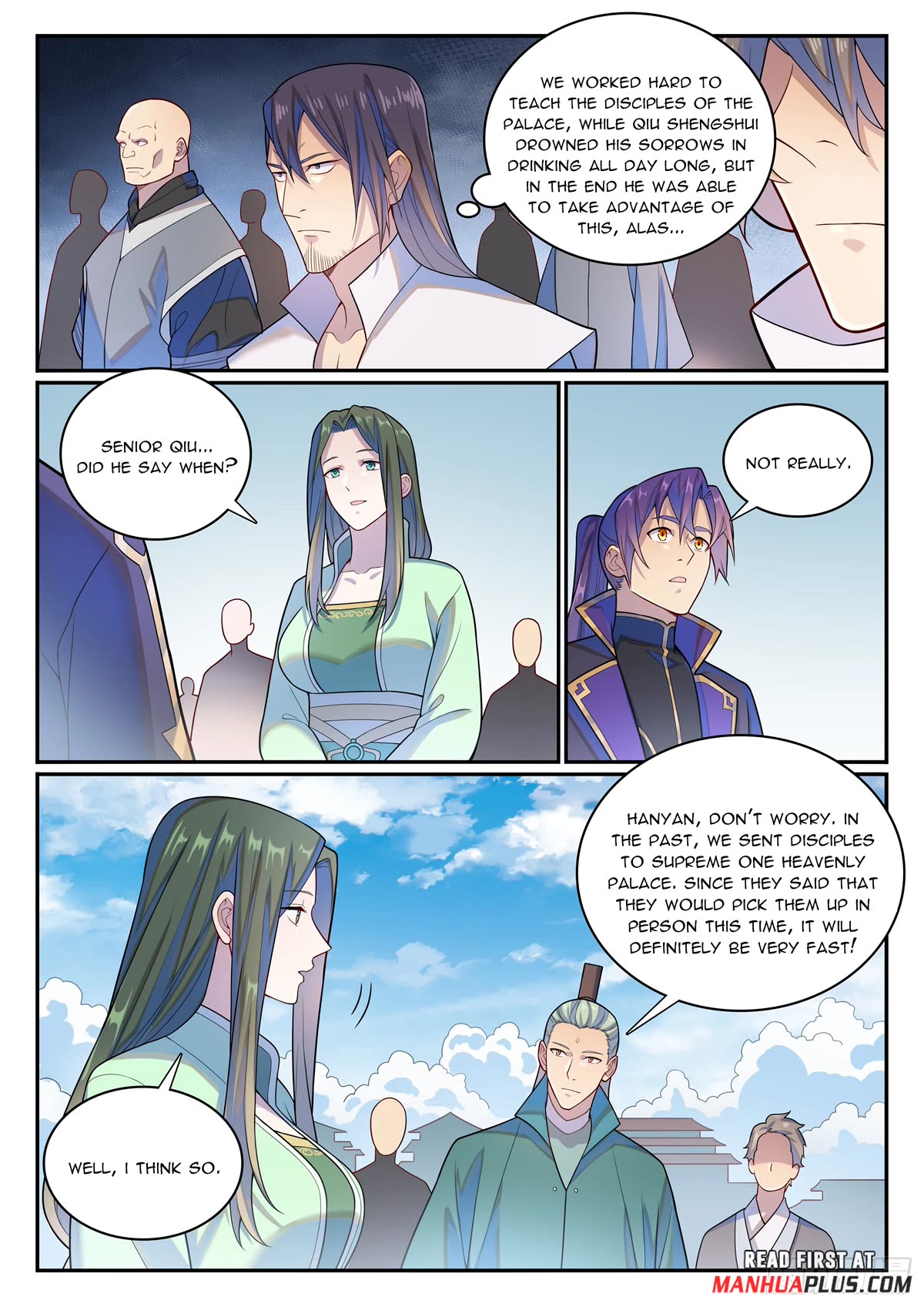 Apotheosis Chapter 1146 page 13 - Chapter 1146