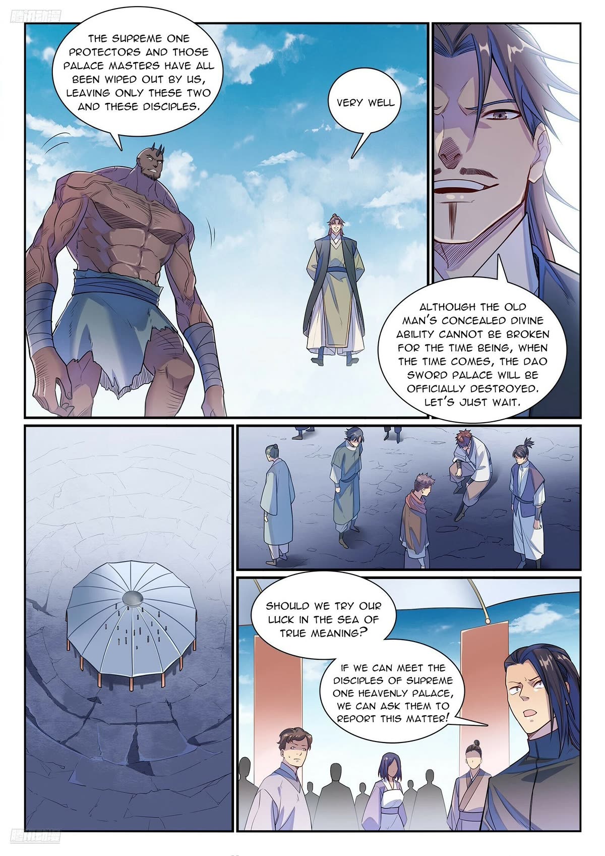 Apotheosis Chapter 1155 page 1 - Chapter 1155