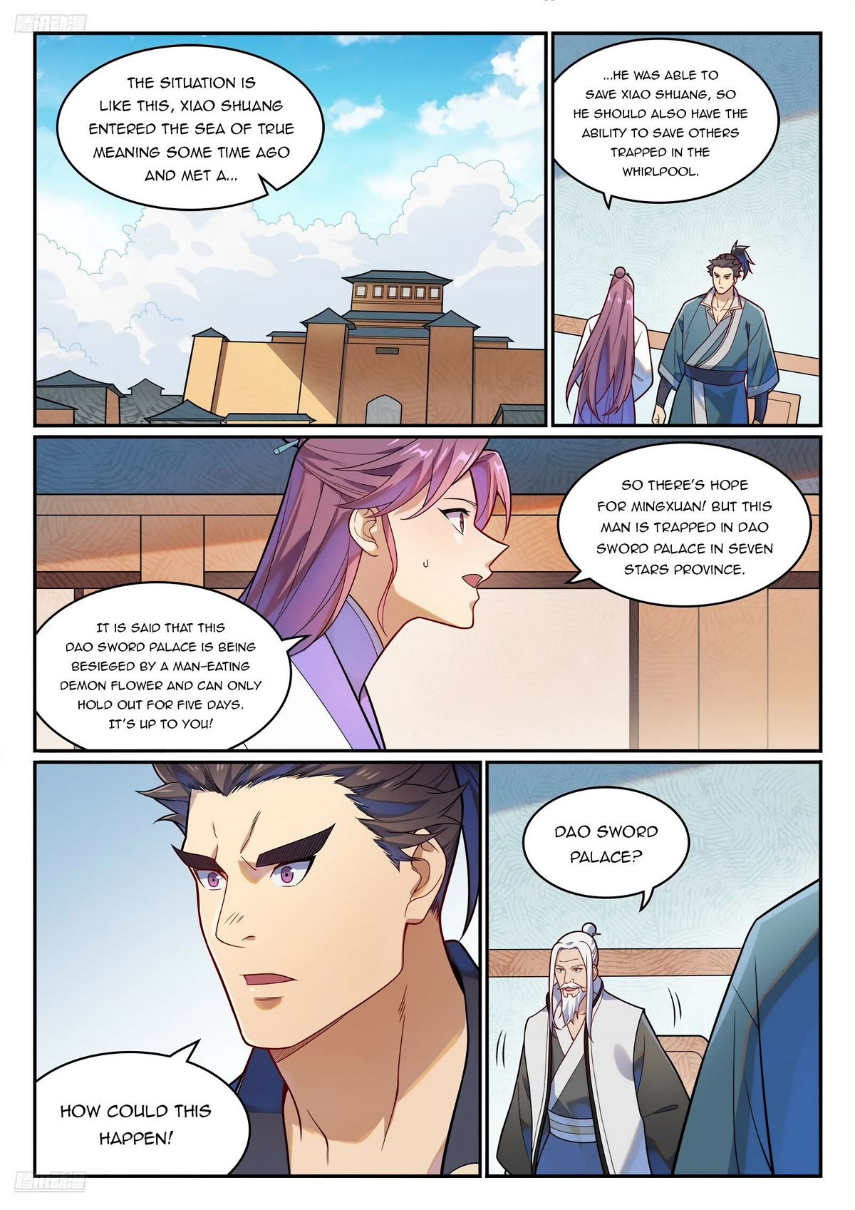 Apotheosis Chapter 1156 page 1 - Chapter 1156