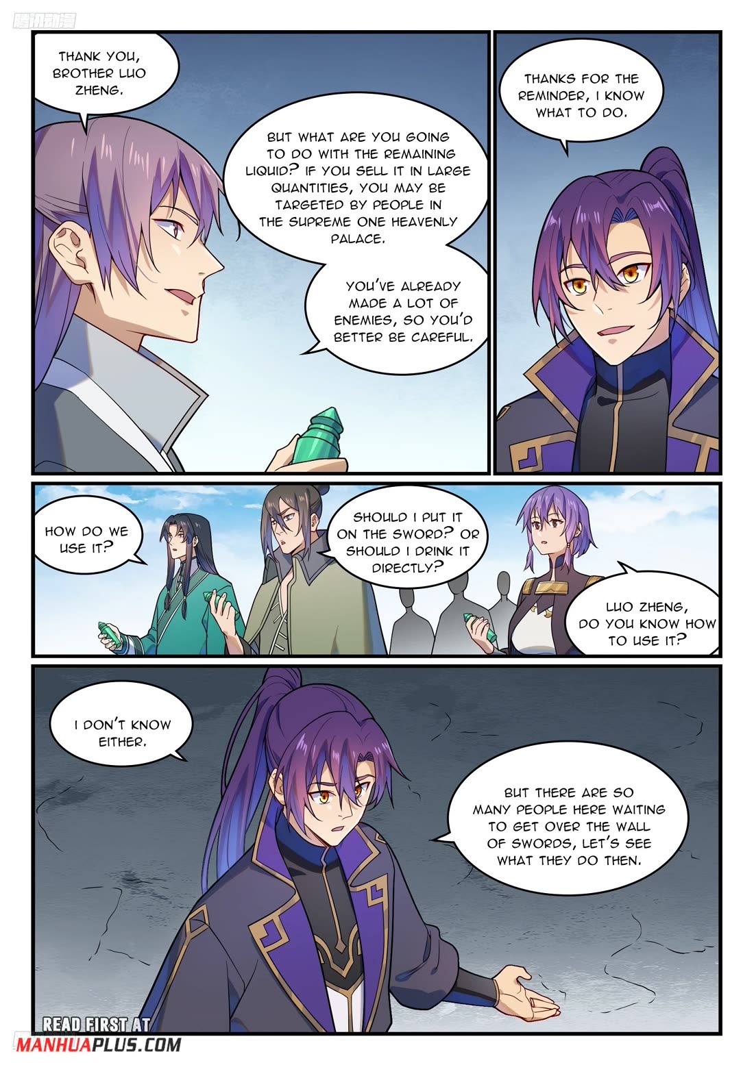 Apotheosis Chapter 1161 page 8 - Chapter 1161