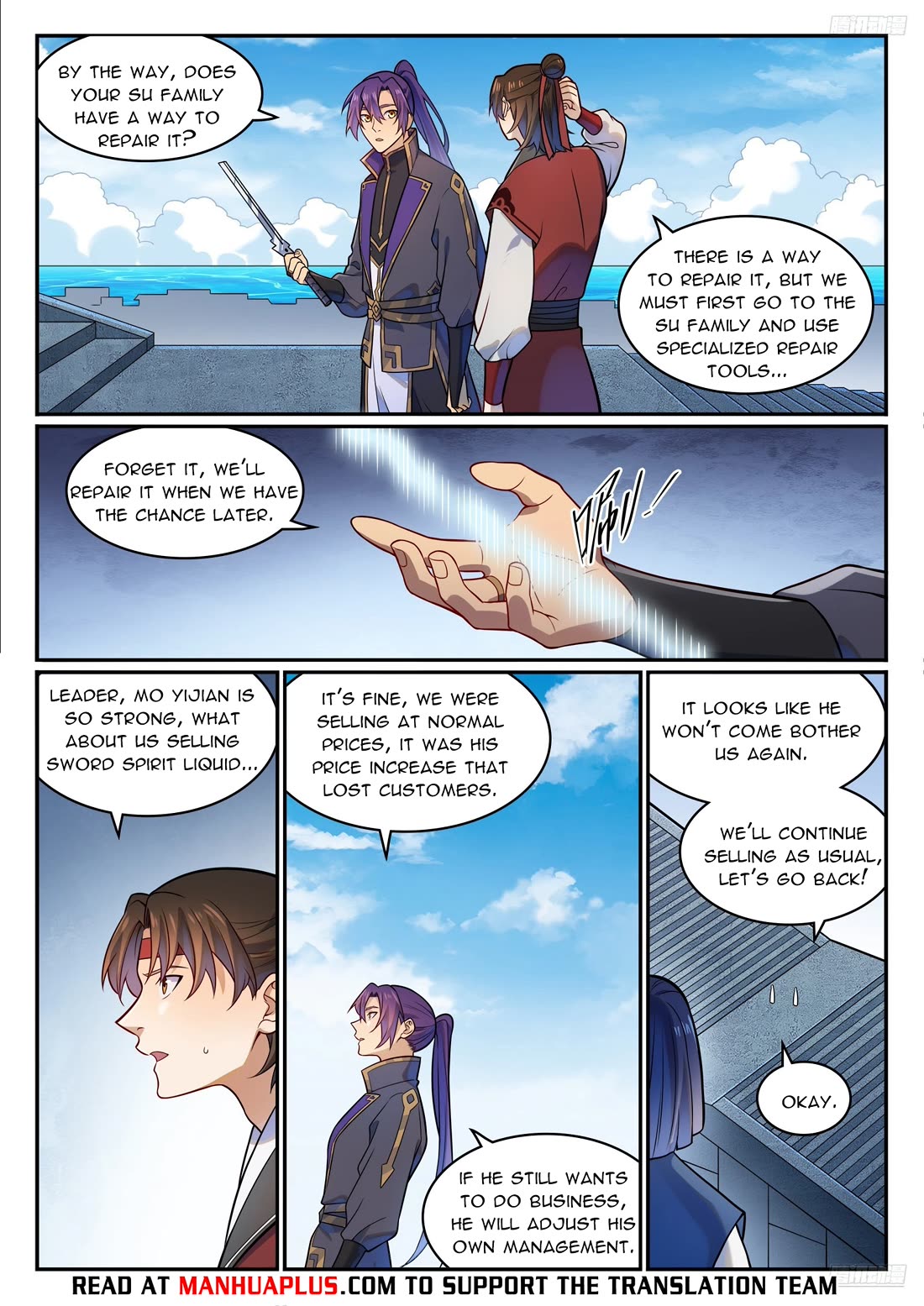 Apotheosis Chapter 1181 page 10 - Chapter 1181