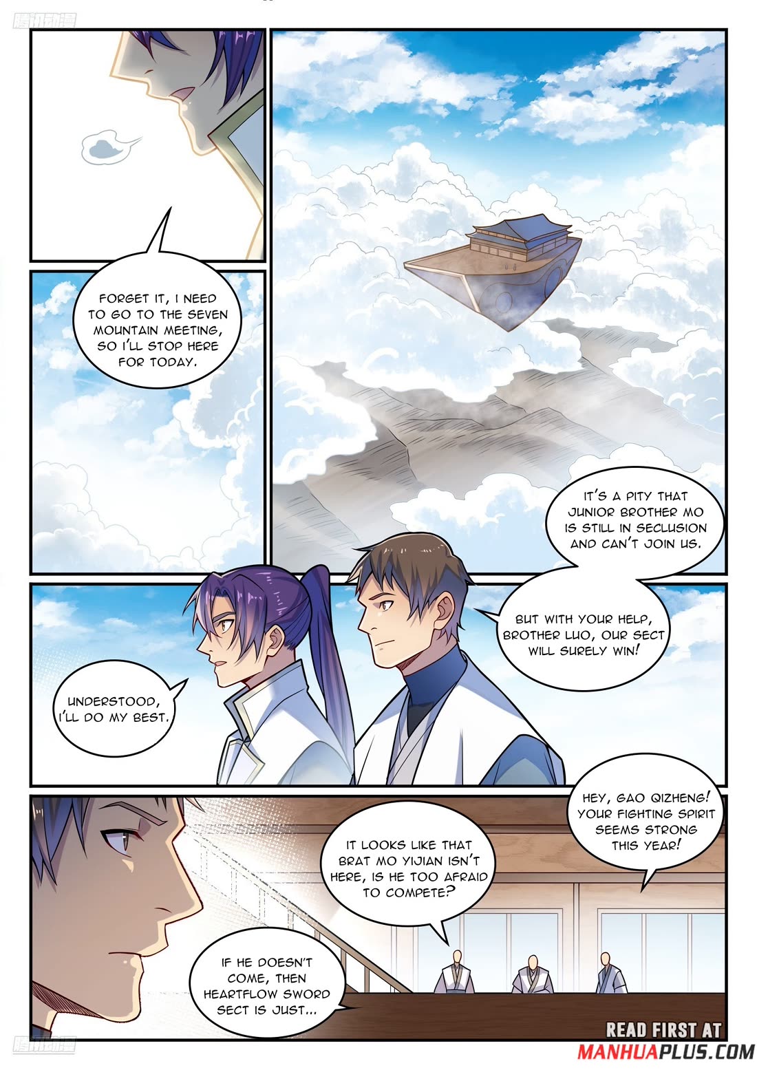 Apotheosis Chapter 1200 page 4 - Chapter 1200
