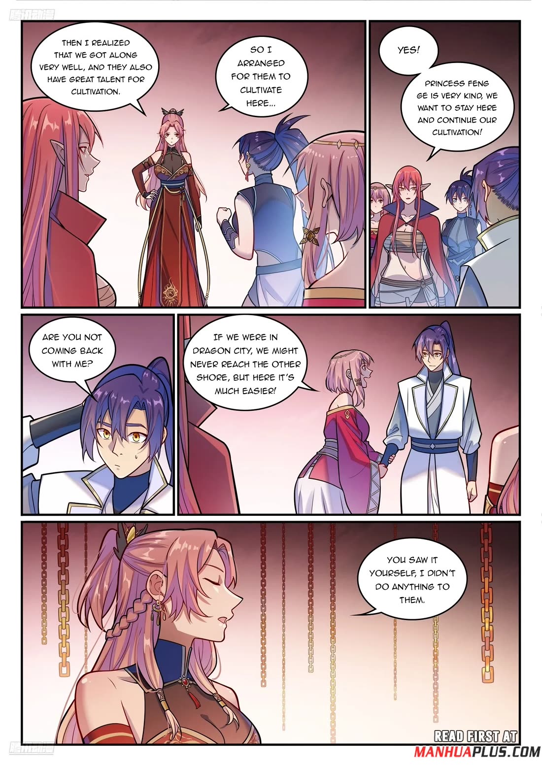 Apotheosis Chapter 1211 page 11 - Chapter 1211
