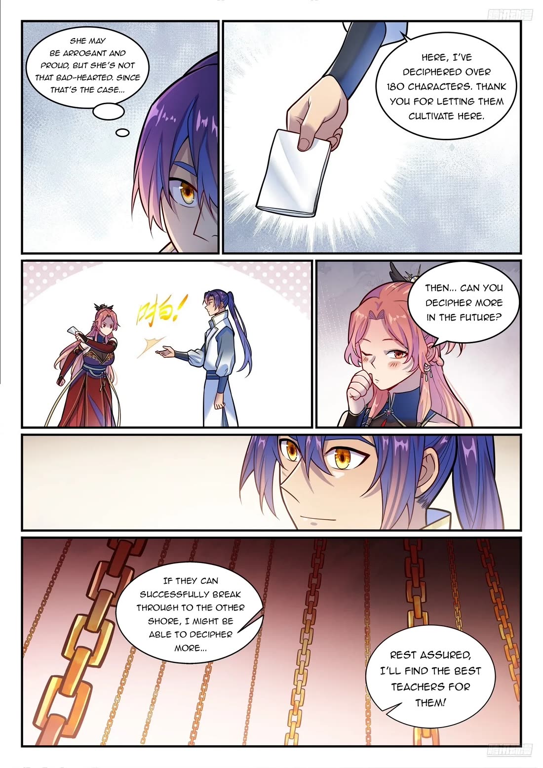 Apotheosis Chapter 1211 page 12 - Chapter 1211