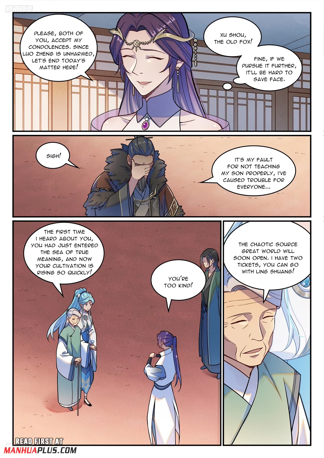 Apotheosis Chapter 1213 page 11 - Chapter 1213