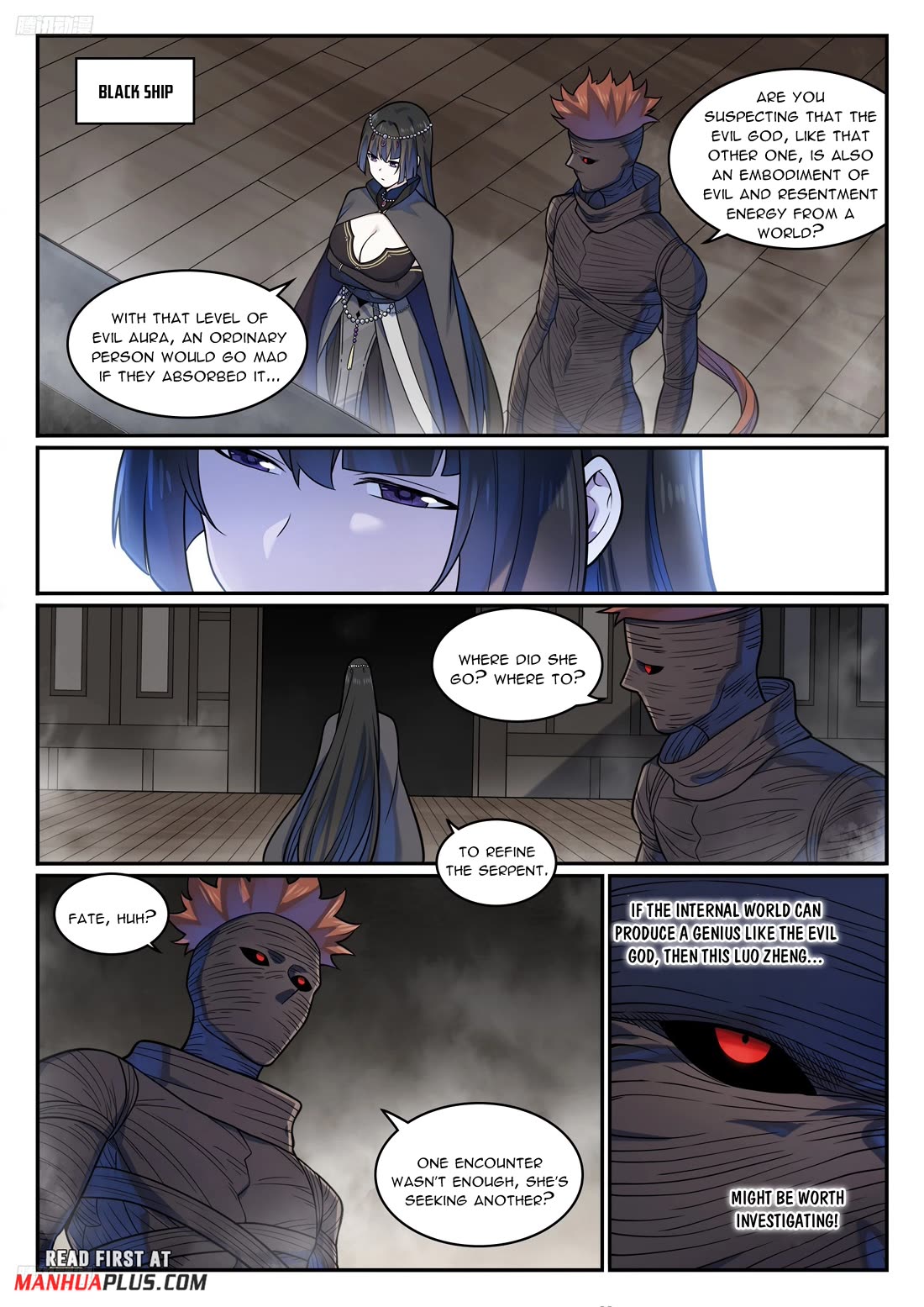 Apotheosis Chapter 1215 page 11 - Chapter 1215