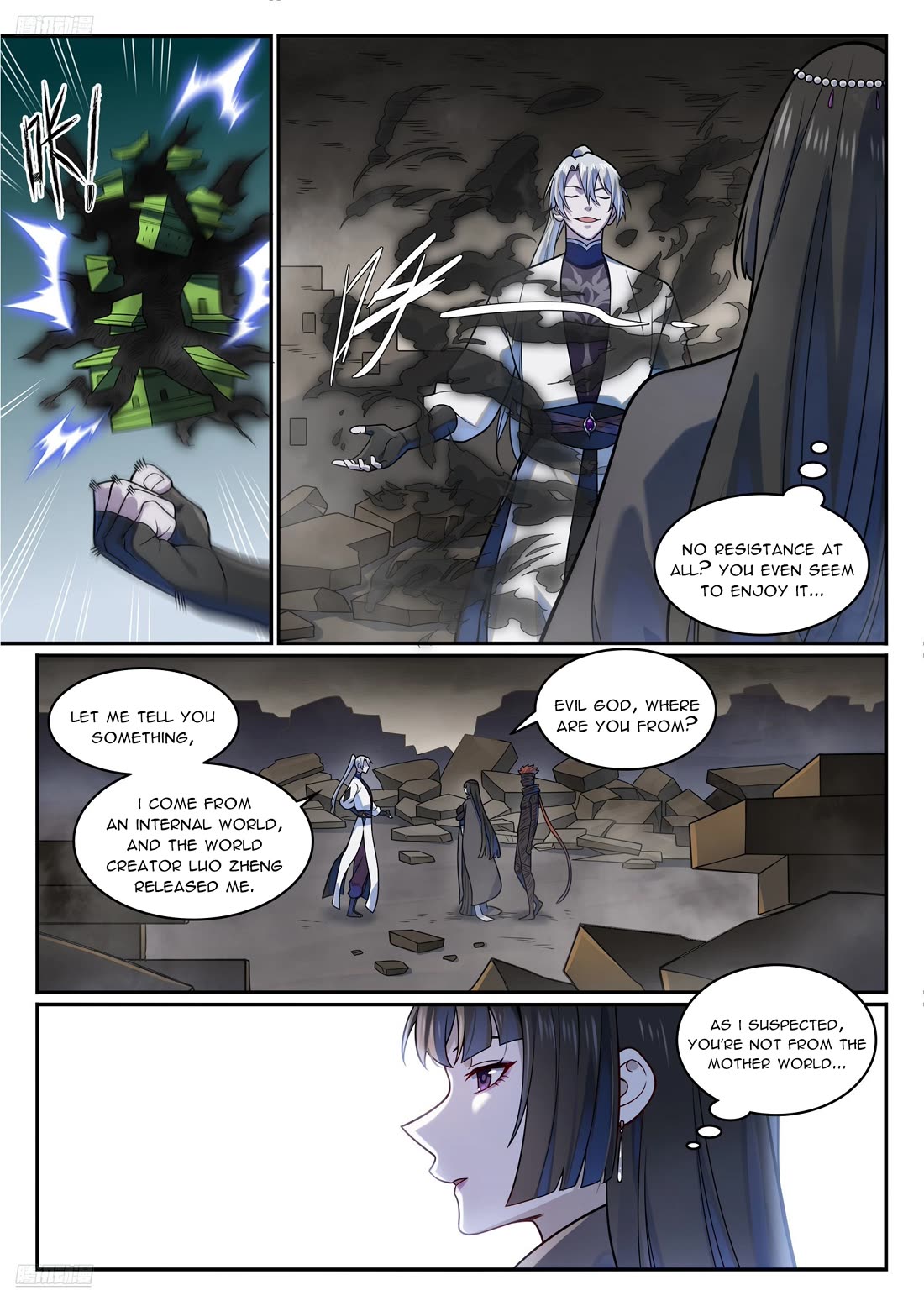 Apotheosis Chapter 1215 page 8 - Chapter 1215