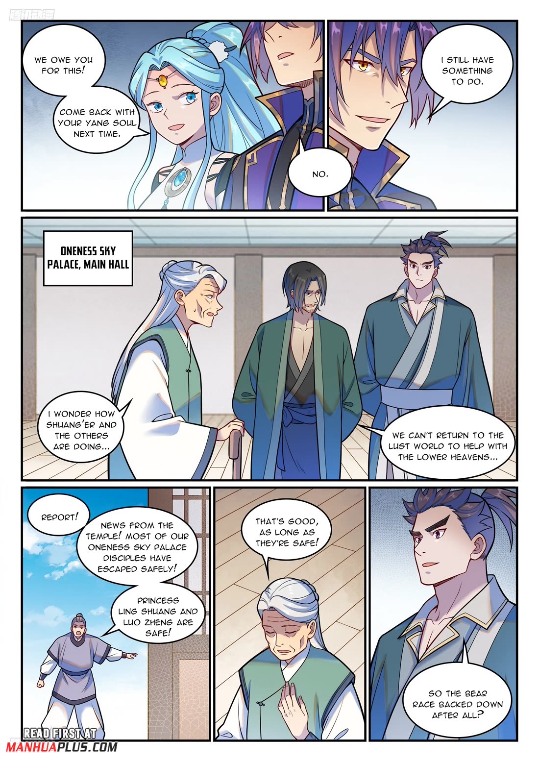 Apotheosis Chapter 1219 page 11 - Chapter 1219