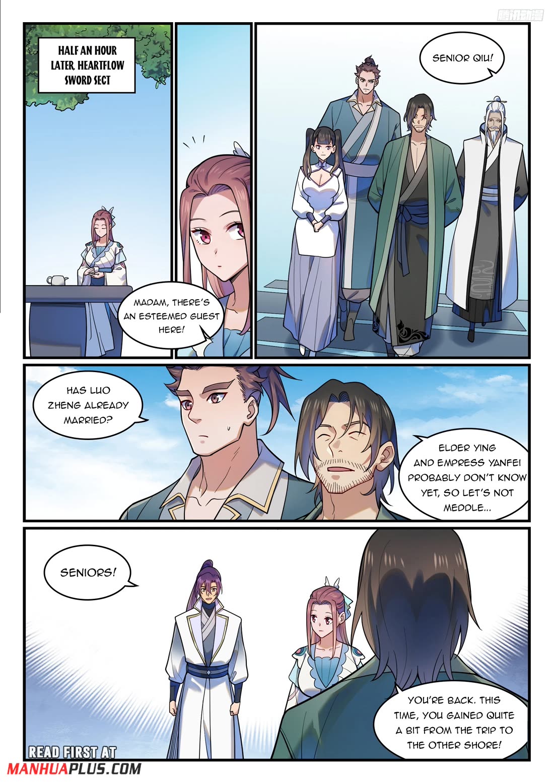 Apotheosis Chapter 1220 page 5 - Chapter 1220