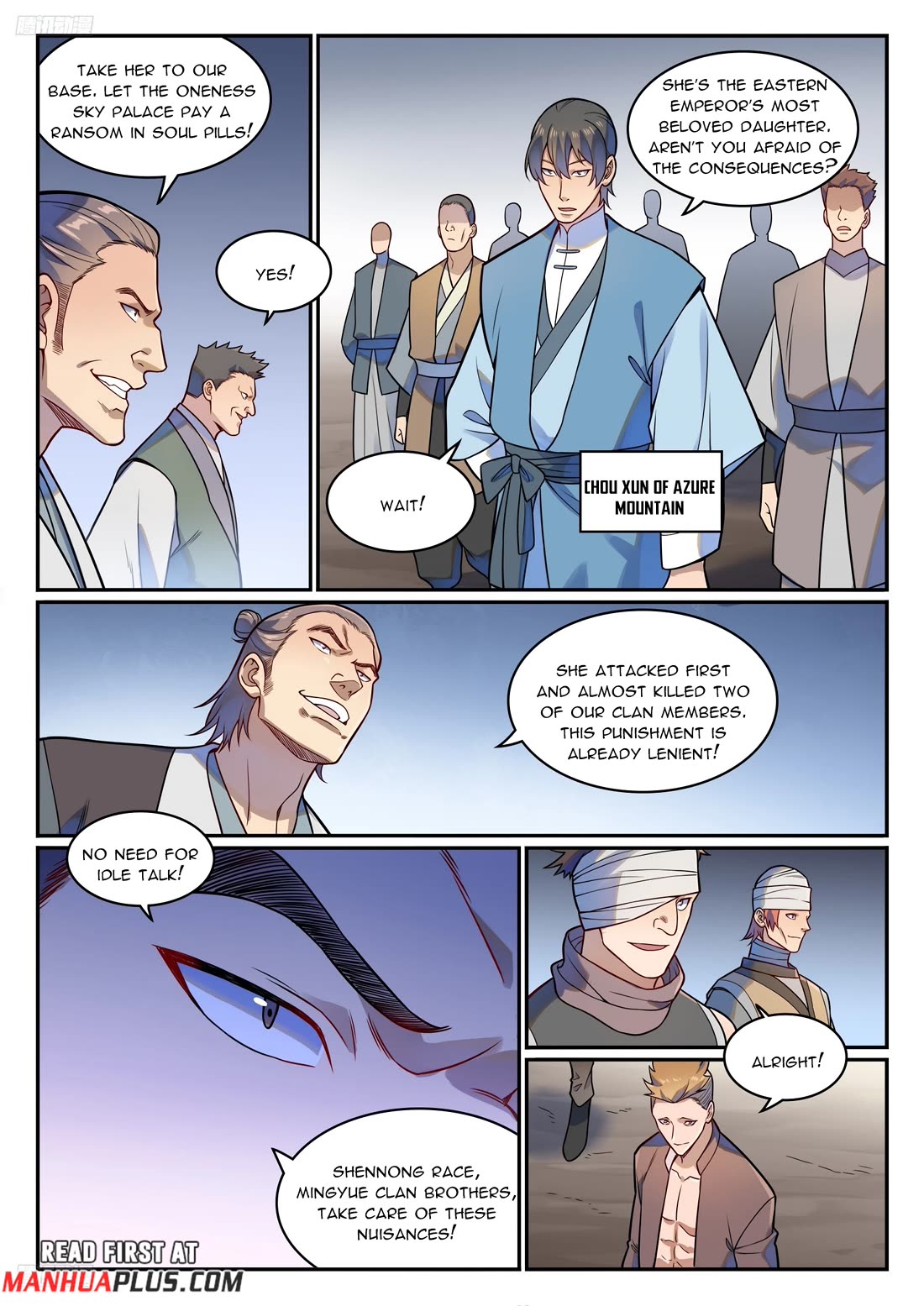 Apotheosis Chapter 1224 page 11 - Chapter 1224