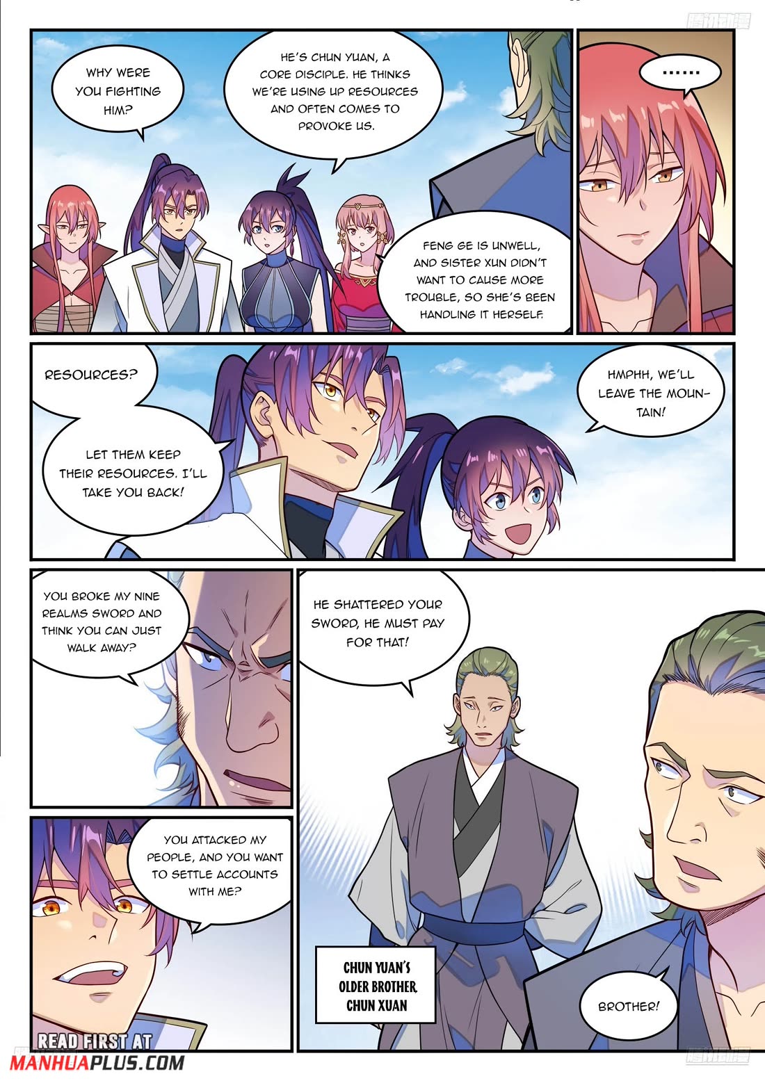 Apotheosis Chapter 1245 page 10 - Chapter 1245
