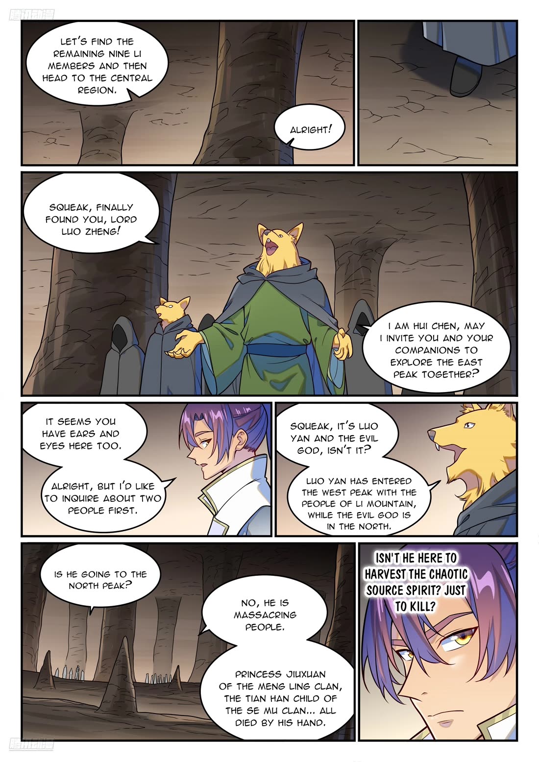 Apotheosis Chapter 1254 page 4 - Chapter 1254