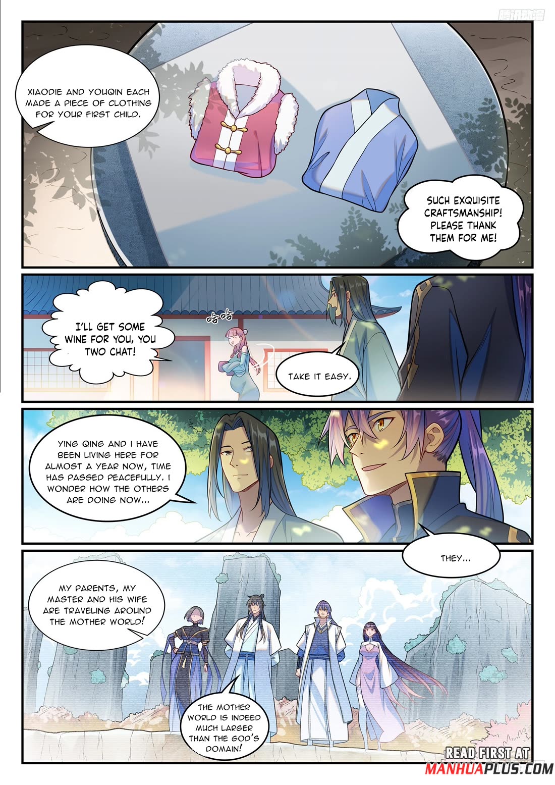 Apotheosis Chapter 1293 page 12 - Chapter 1293
