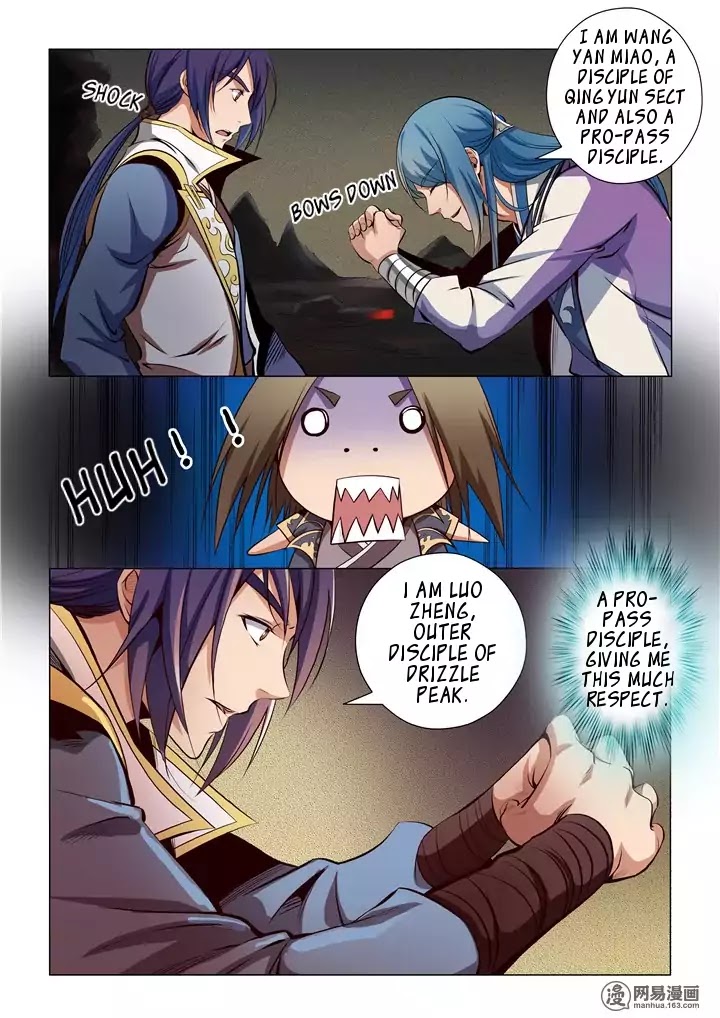 Apotheosis Chapter 20 page 4 - Chapter 20: Bumping At A Narrow Road