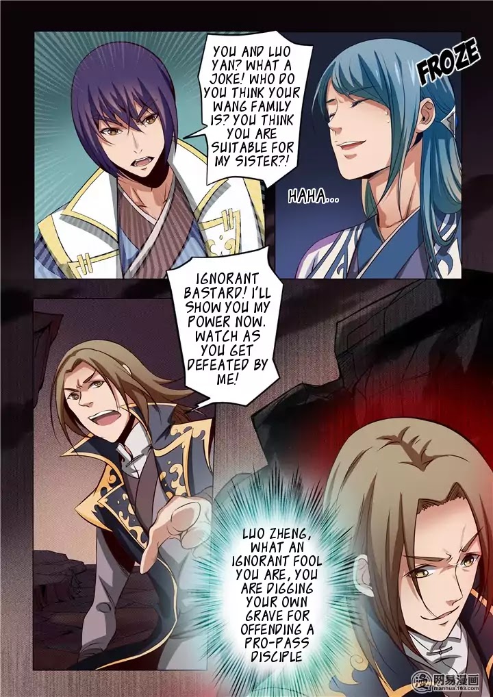 Apotheosis Chapter 20 page 6 - Chapter 20: Bumping At A Narrow Road