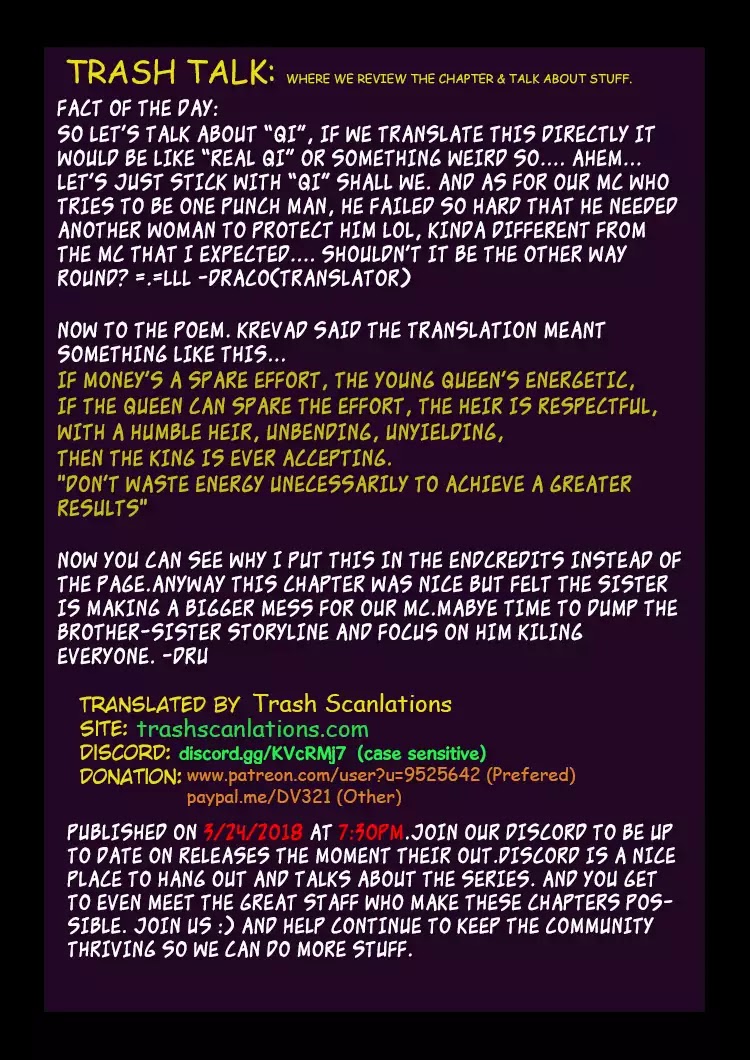 Apotheosis Chapter 23 page 18 - Chapter 23: Demonic God Fist