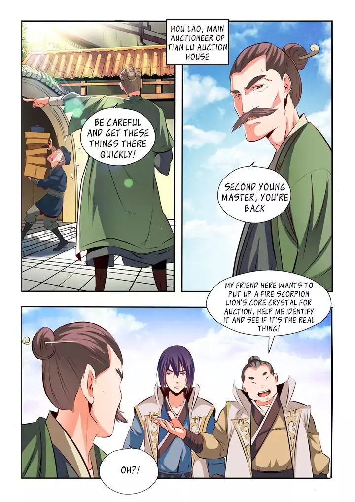 Apotheosis Chapter 25 page 5 - Chapter 25: Tian Lu Auction House