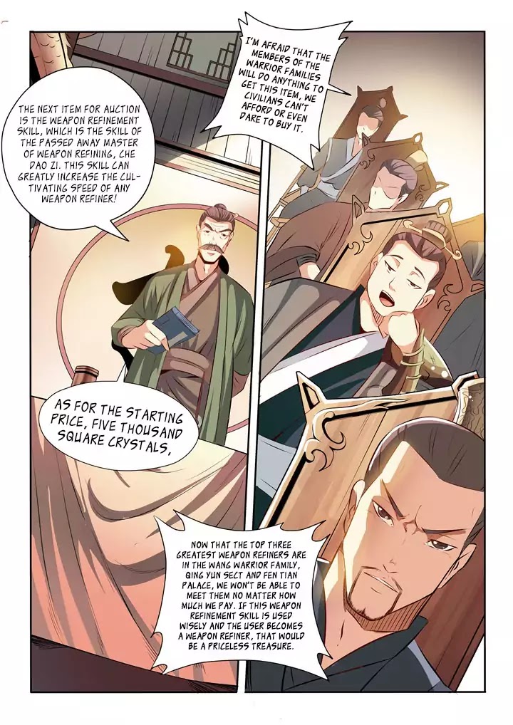 Apotheosis Chapter 25 page 8 - Chapter 25: Tian Lu Auction House