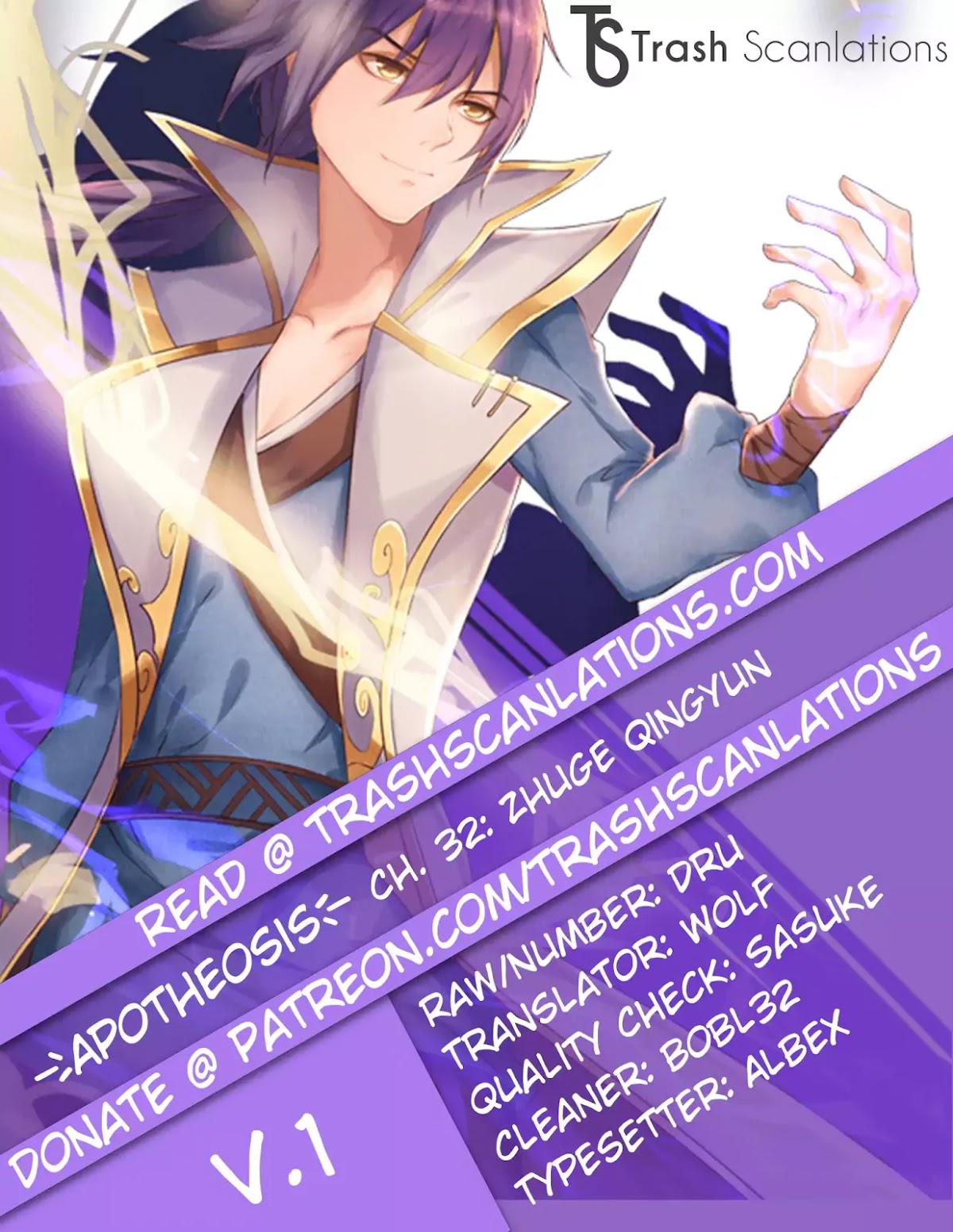 Apotheosis Chapter 32 page 1 - Chapter 32: Zhuge Qingyun