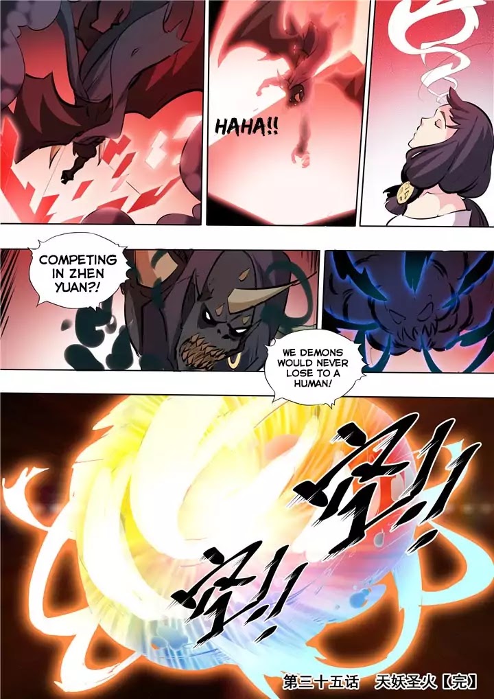 Apotheosis Chapter 35 page 18 - Chapter 35: Sky Demon Saint Fire