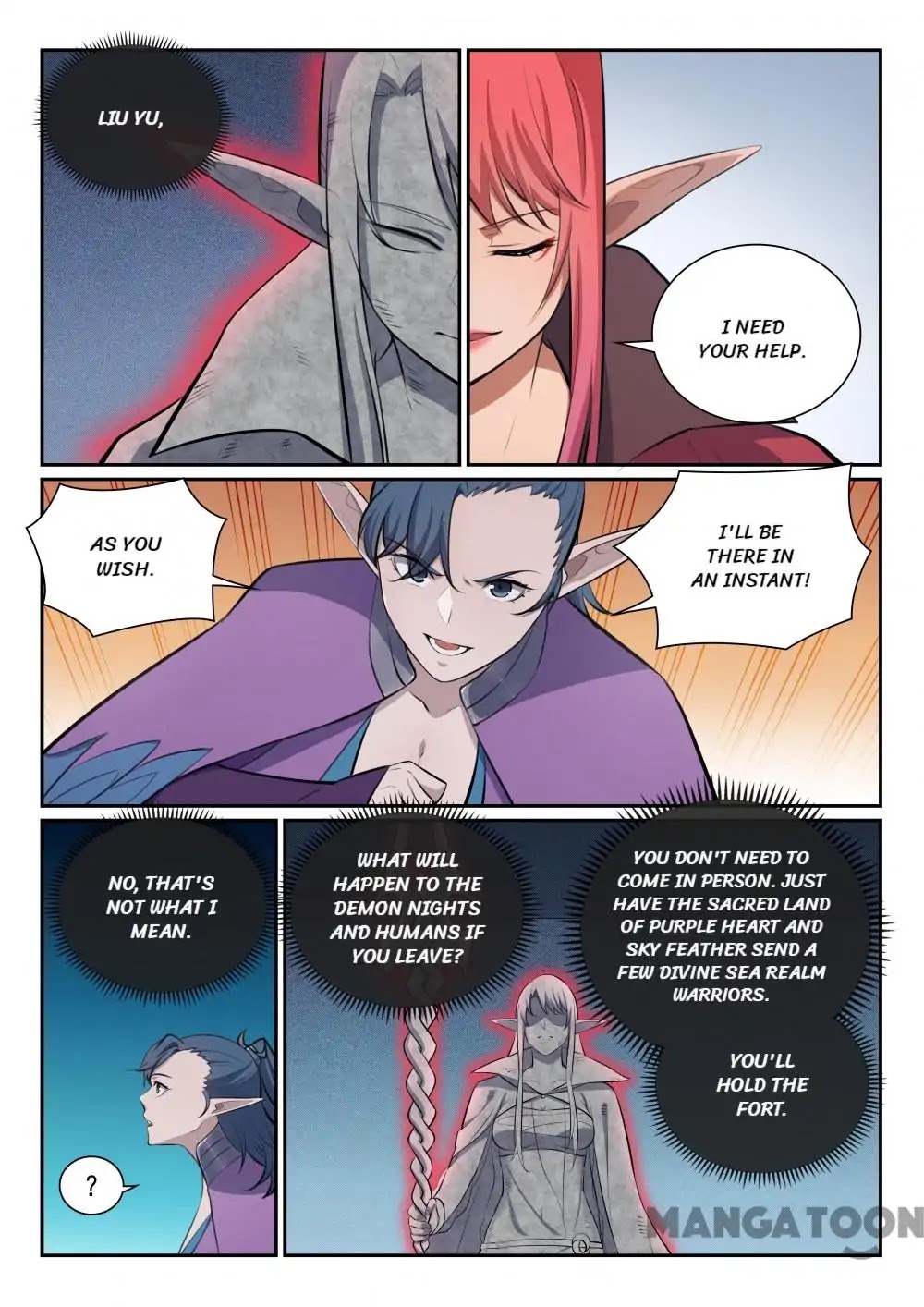Apotheosis Chapter 355 page 12 - Chapter 355