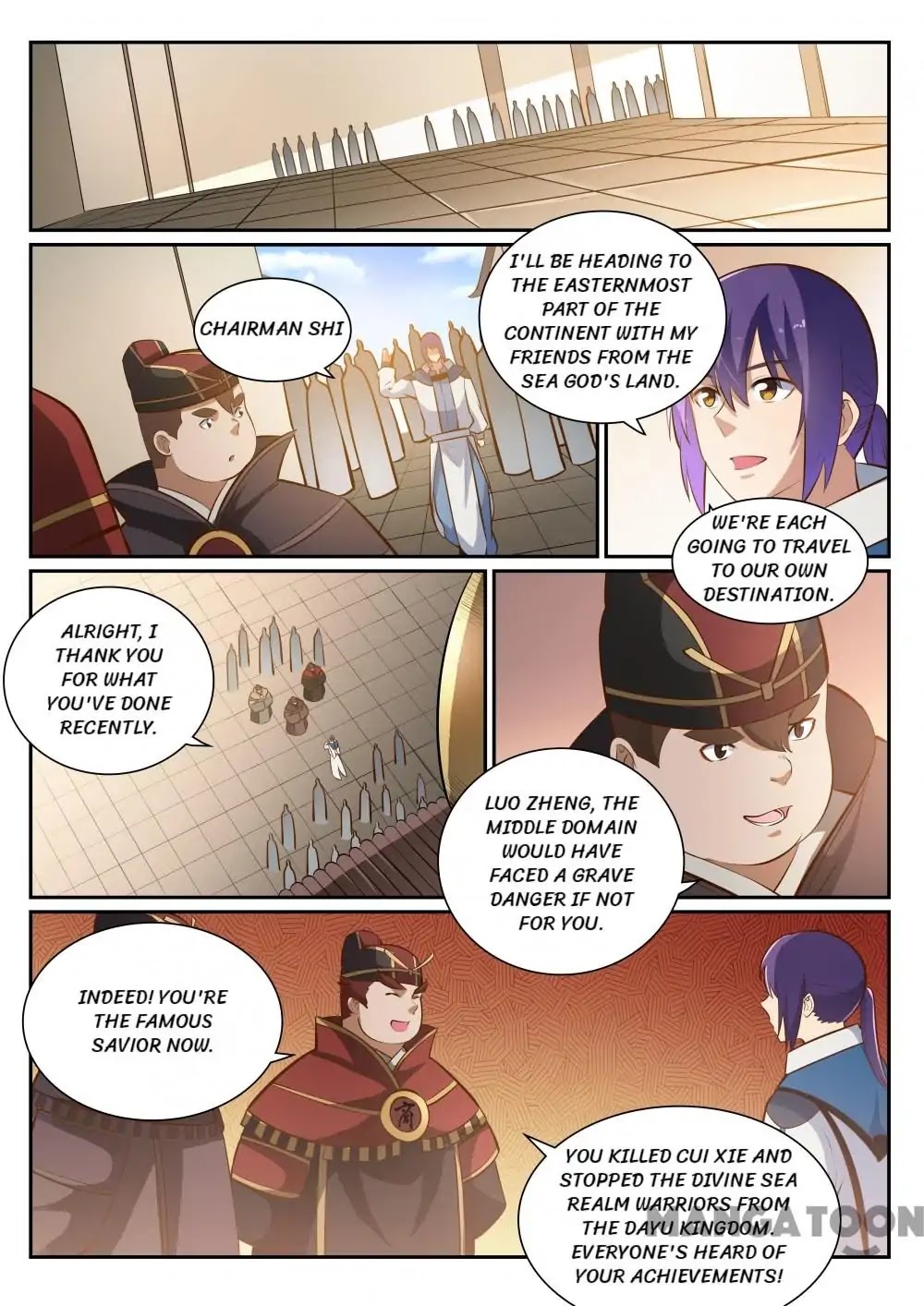 Apotheosis Chapter 360 page 6 - Chapter 360