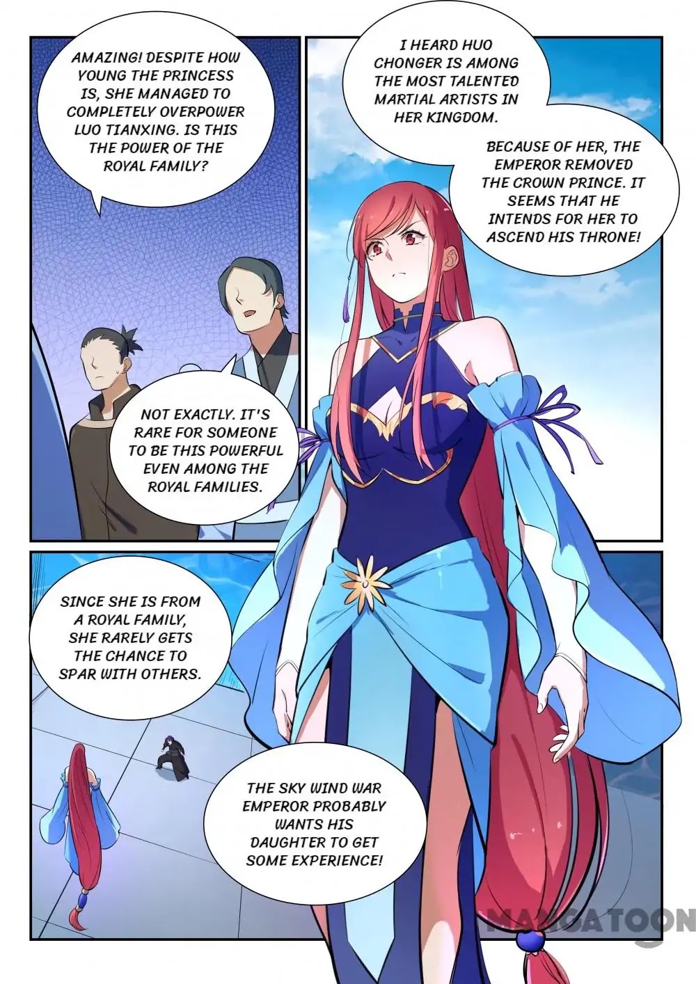 Apotheosis Chapter 383 page 3 - Chapter 383