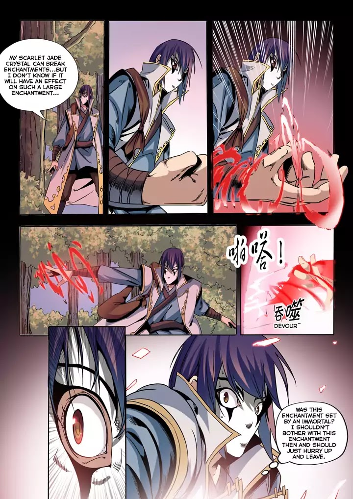 Apotheosis Chapter 39 page 11 - Chapter 39: Accidentally Entering Jade Dragon Valley