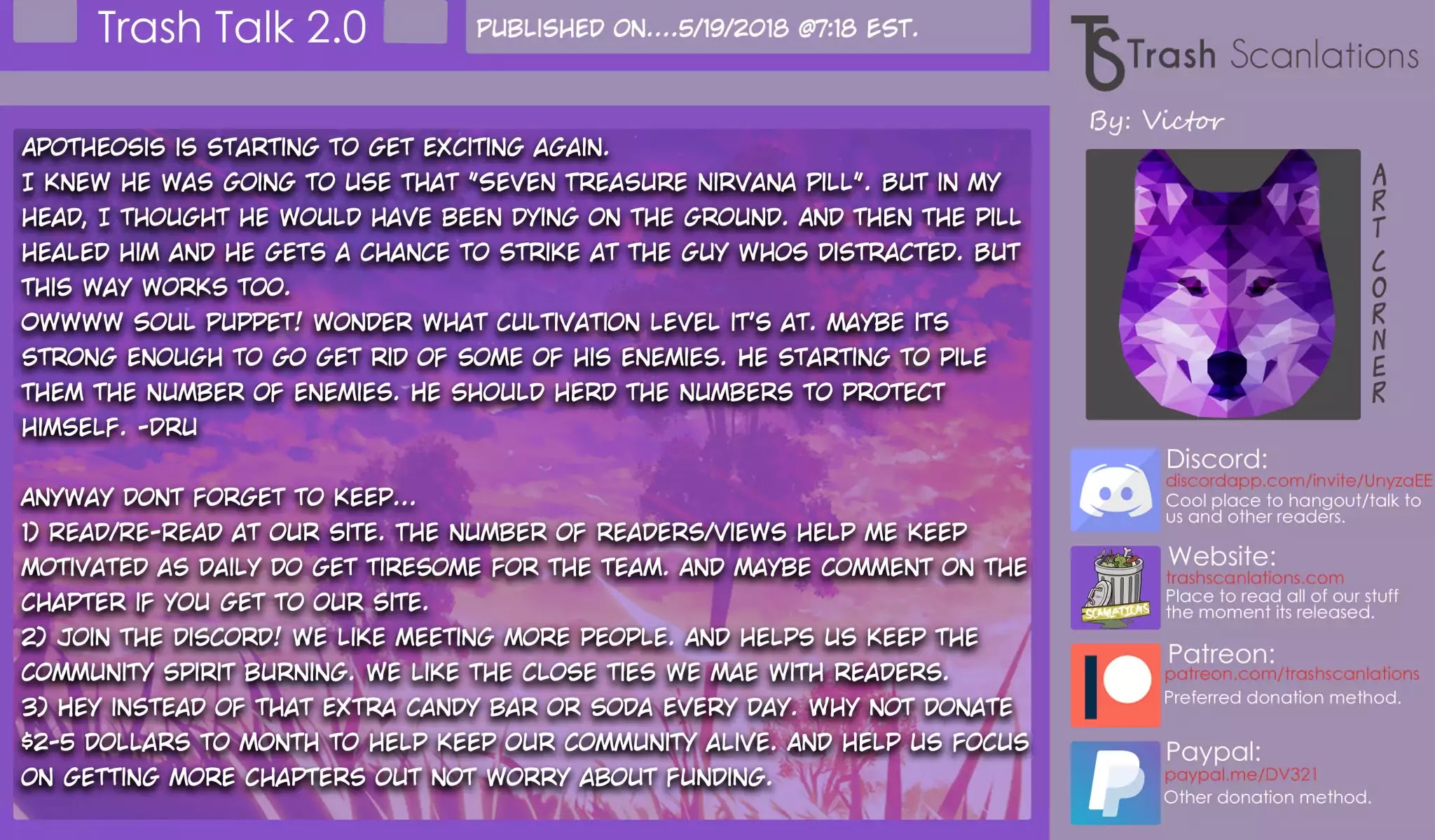 Apotheosis Chapter 42 page 20 - Chapter 42: The Trials Left Behind By An Immortal