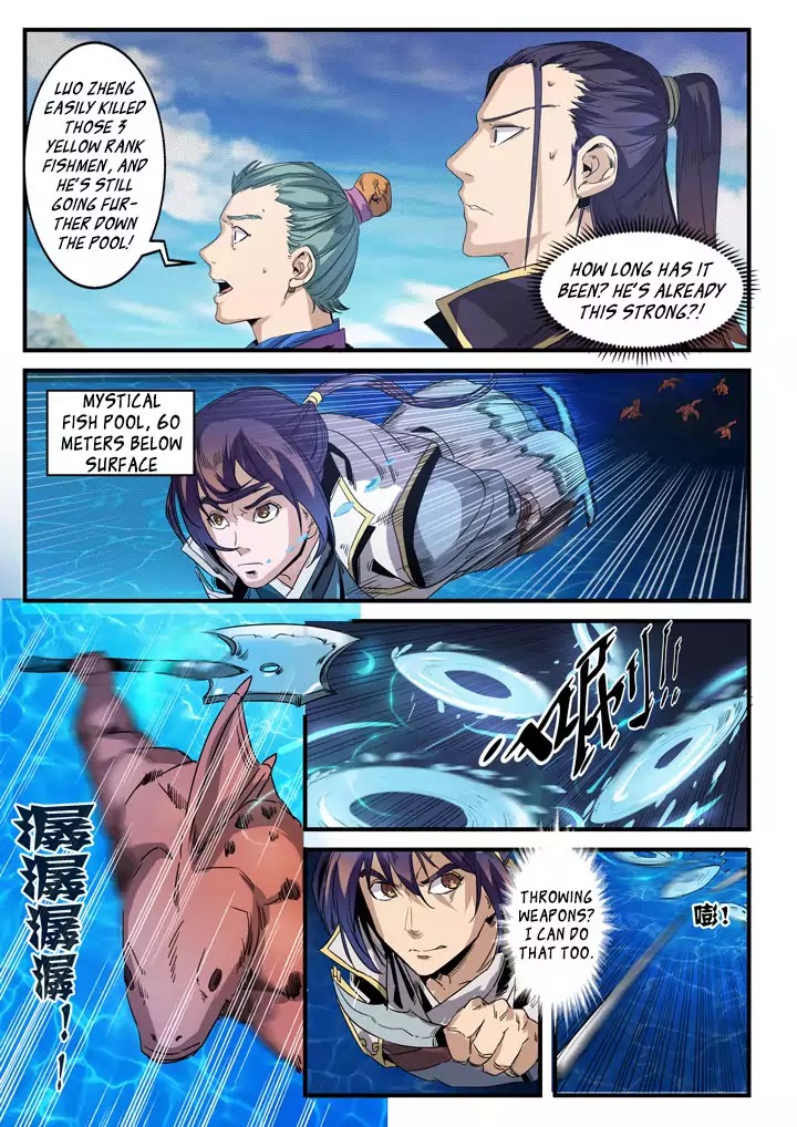 Apotheosis Chapter 49 page 10 - Chapter 49: Conflict at the Mystical Fish Pool