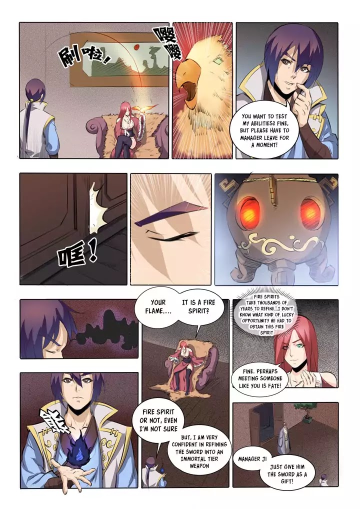 Apotheosis Chapter 51 page 10 - Chapter 51: Immortal Sword Flowing Light
