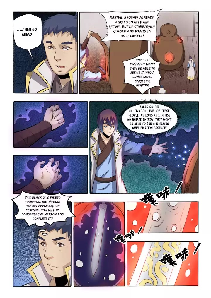 Apotheosis Chapter 51 page 14 - Chapter 51: Immortal Sword Flowing Light