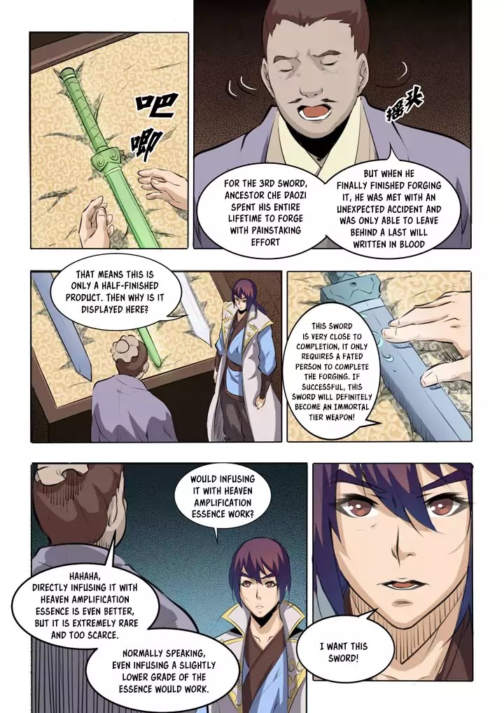 Apotheosis Chapter 51 page 7 - Chapter 51: Immortal Sword Flowing Light