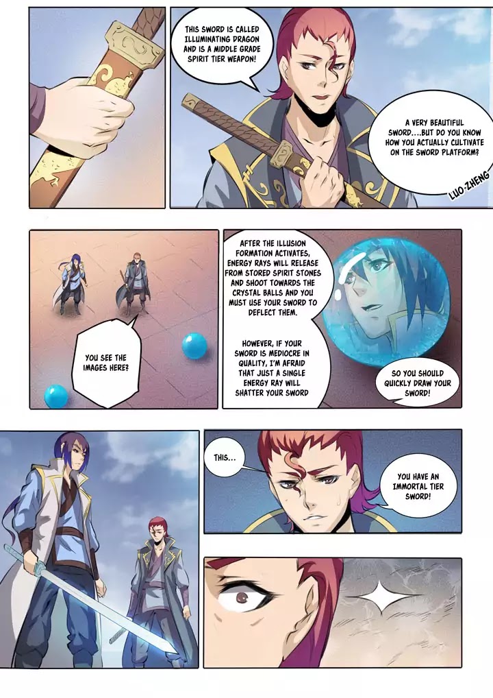 Apotheosis Chapter 52 page 10 - Chapter 52: 7-Star Sword Light Platform New
